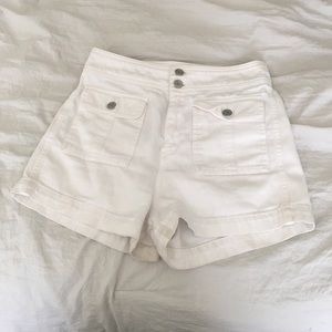 Gap White Shorts